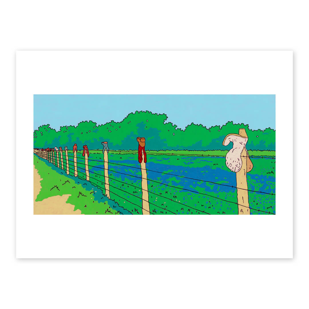 Willow City Loop Print by Cara Jackson + 12"x16"