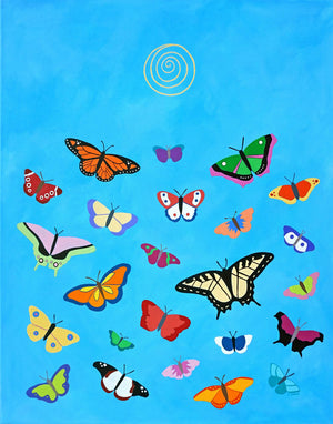 Butterfly Bliss Print by Casey Craig