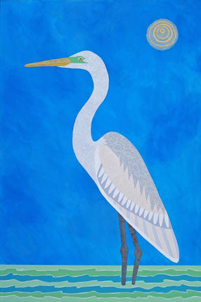 White Egret Print by Casey Craig
Print on paper
21”h x 14”w