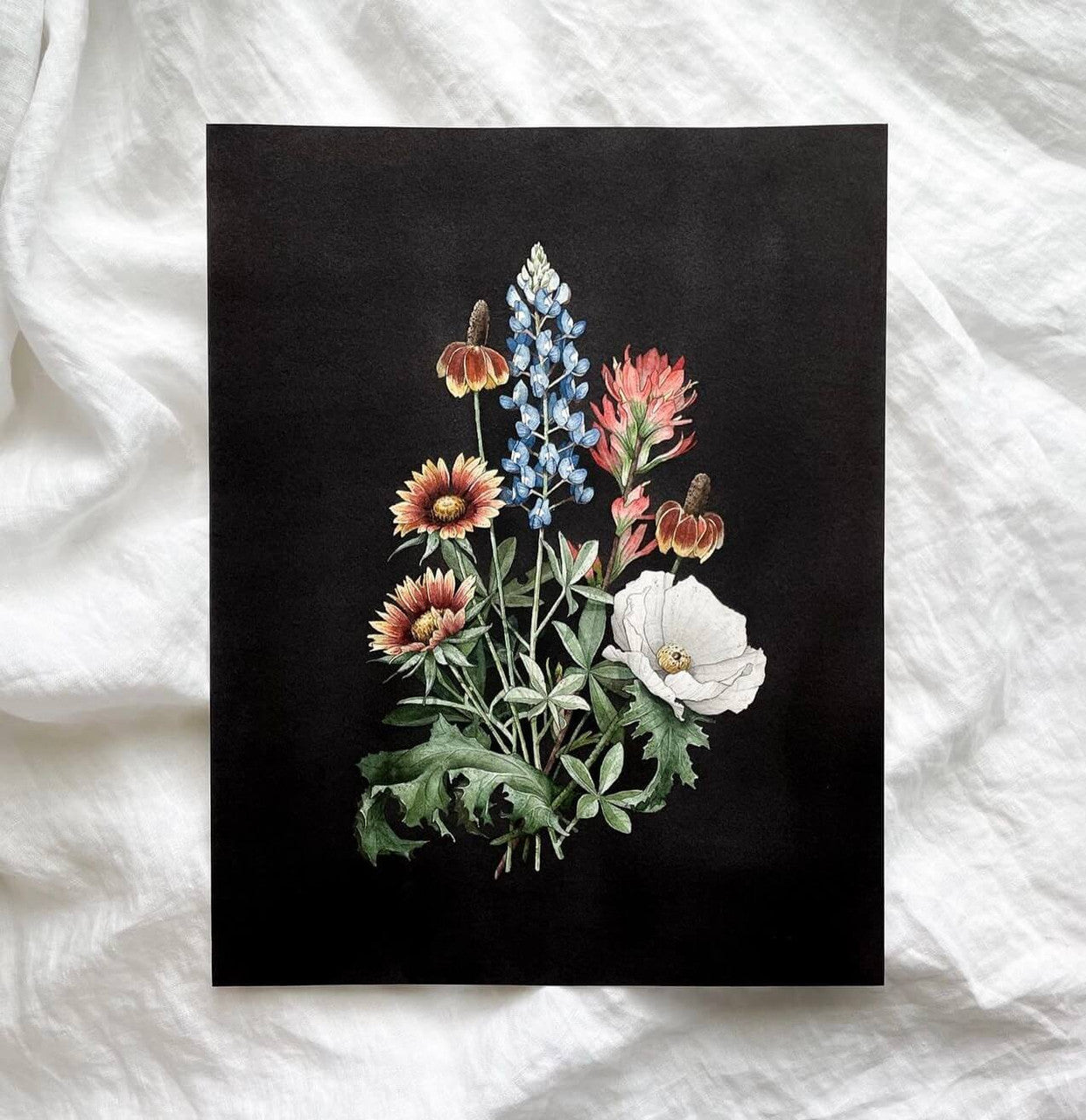 Where Flowers Bloom Print by Chloé Jane Gray