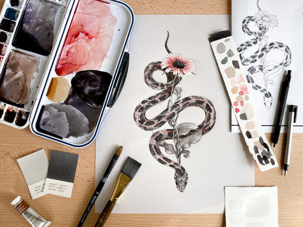 Shield Print by Chloé Gray