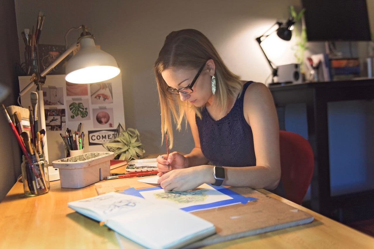 Fly Agaric Mushroom Mini Print by Chloé Gray