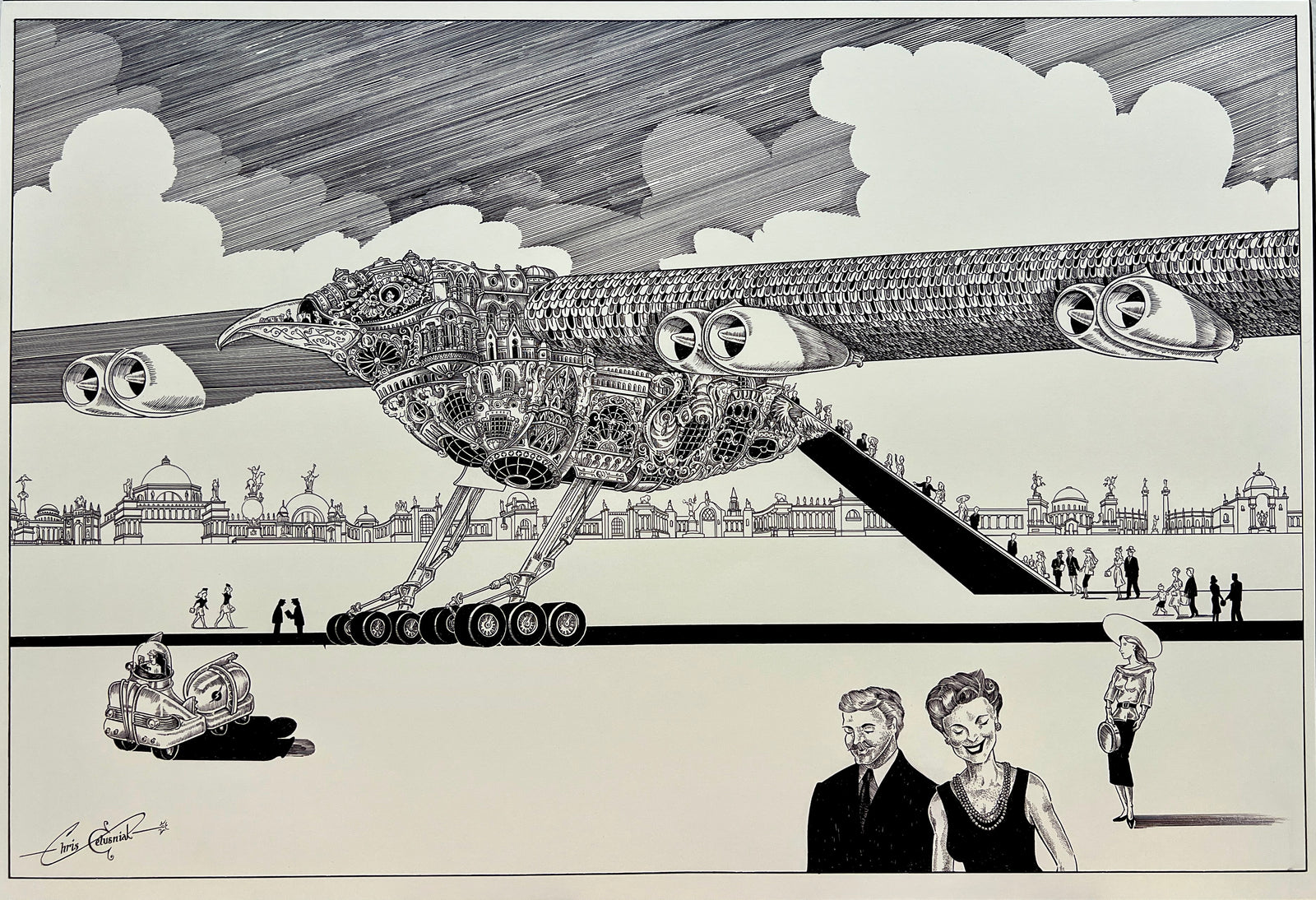 Departure Print by  Chris Celusniak