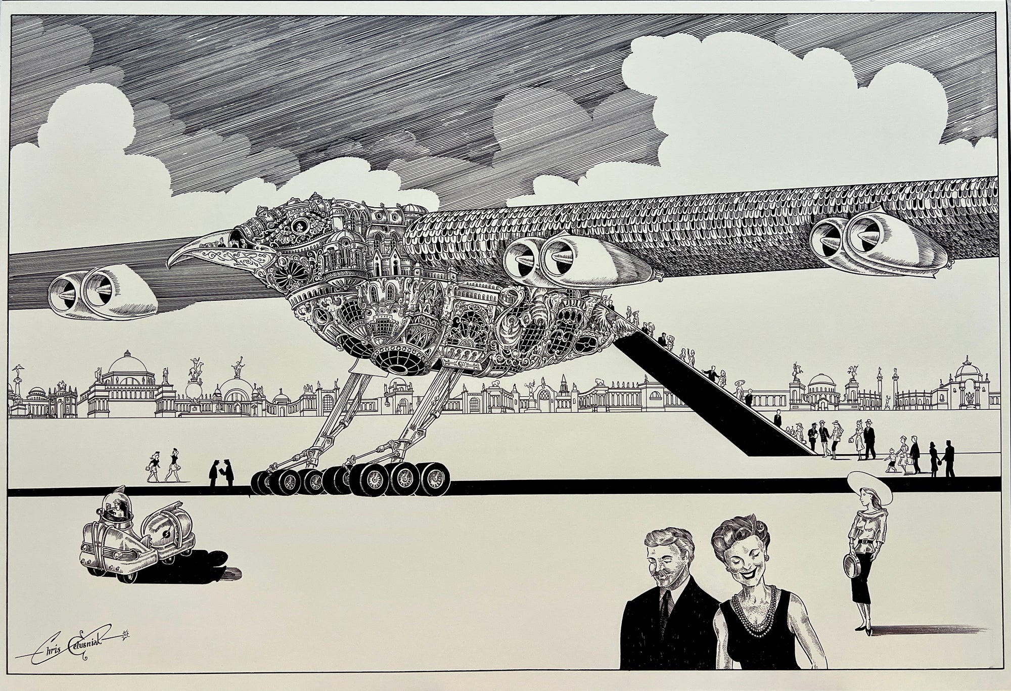 Departure Print by  Chris Celusniak