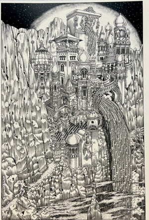 In Search of the Waters of Oblivion Print by Chris Celusniak