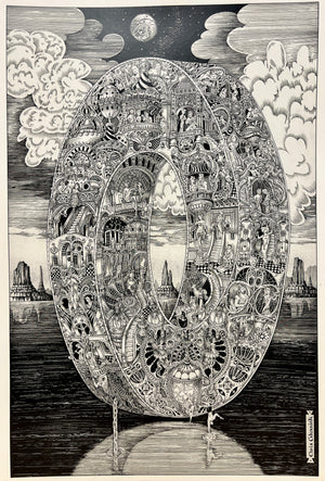 The Journey of the Babel Print by Chris Celusniak