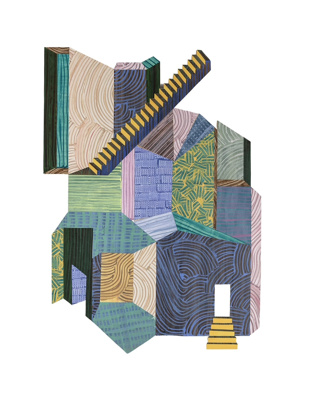 Interior 3 Print by Clara Hart