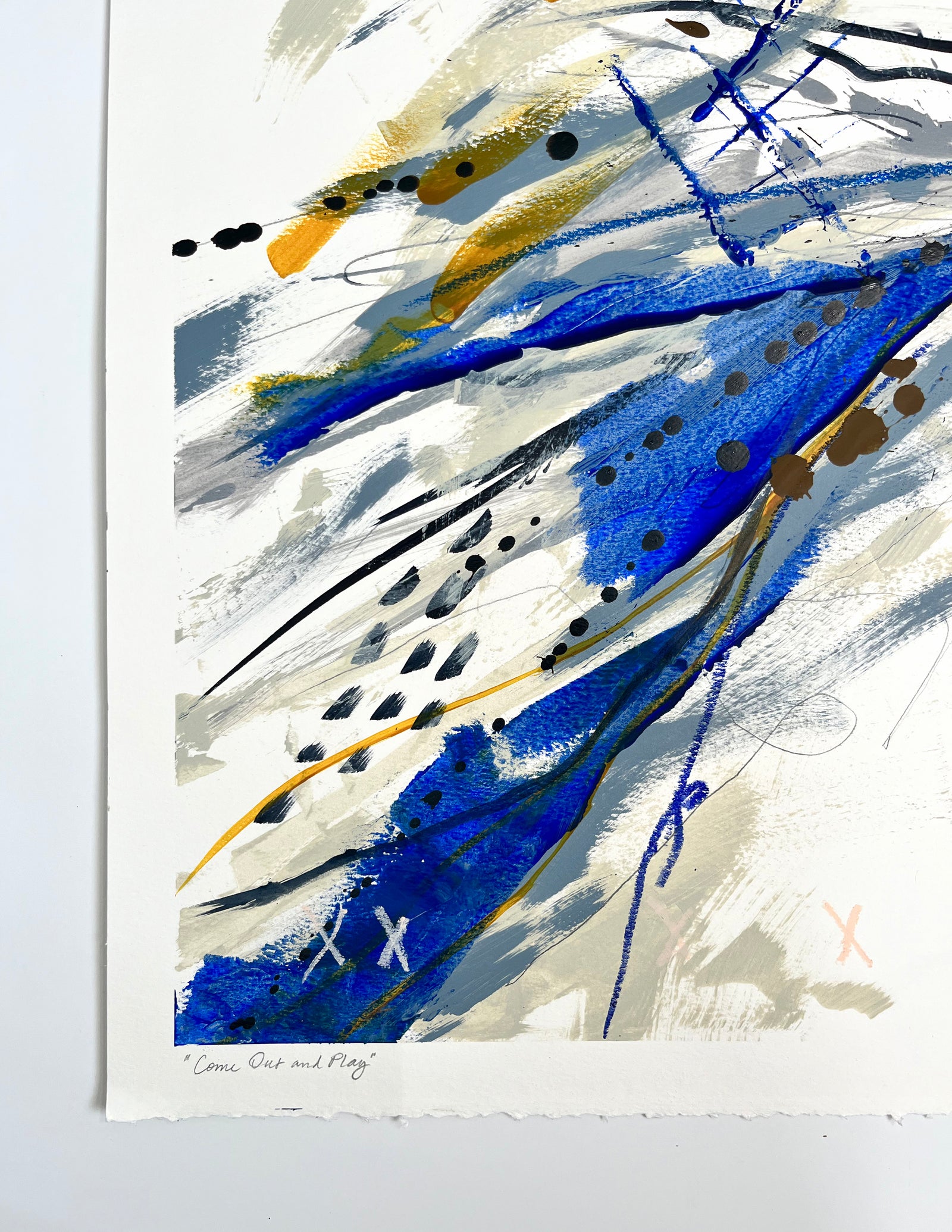 Come Out and Play - Original Art by Julie Pelaez