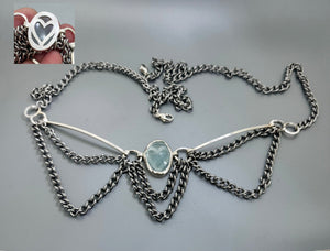 Aquamarine Calflett by Courtney Marie Jewelry