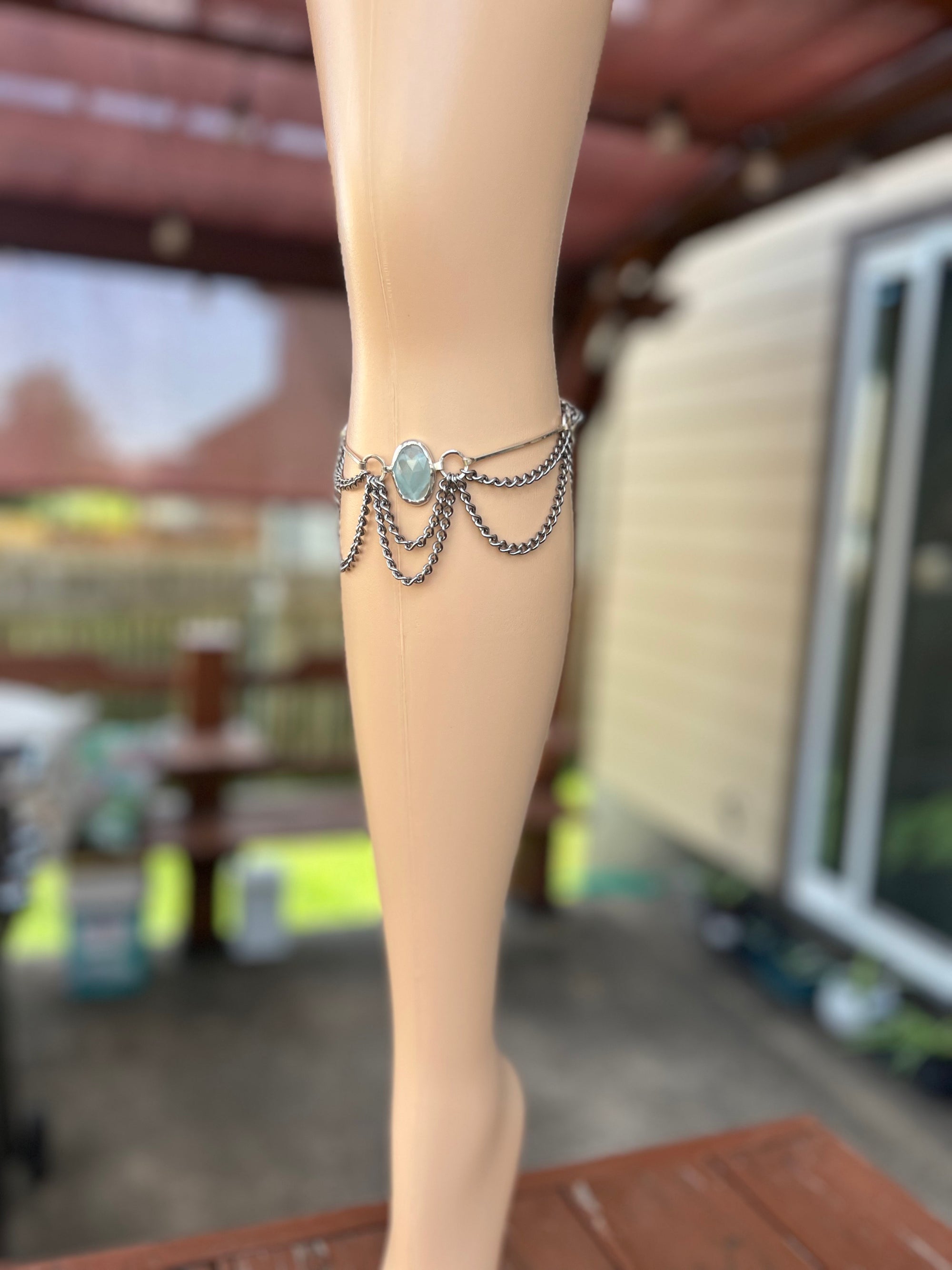 Aquamarine Calflett by Courtney Marie Jewelry