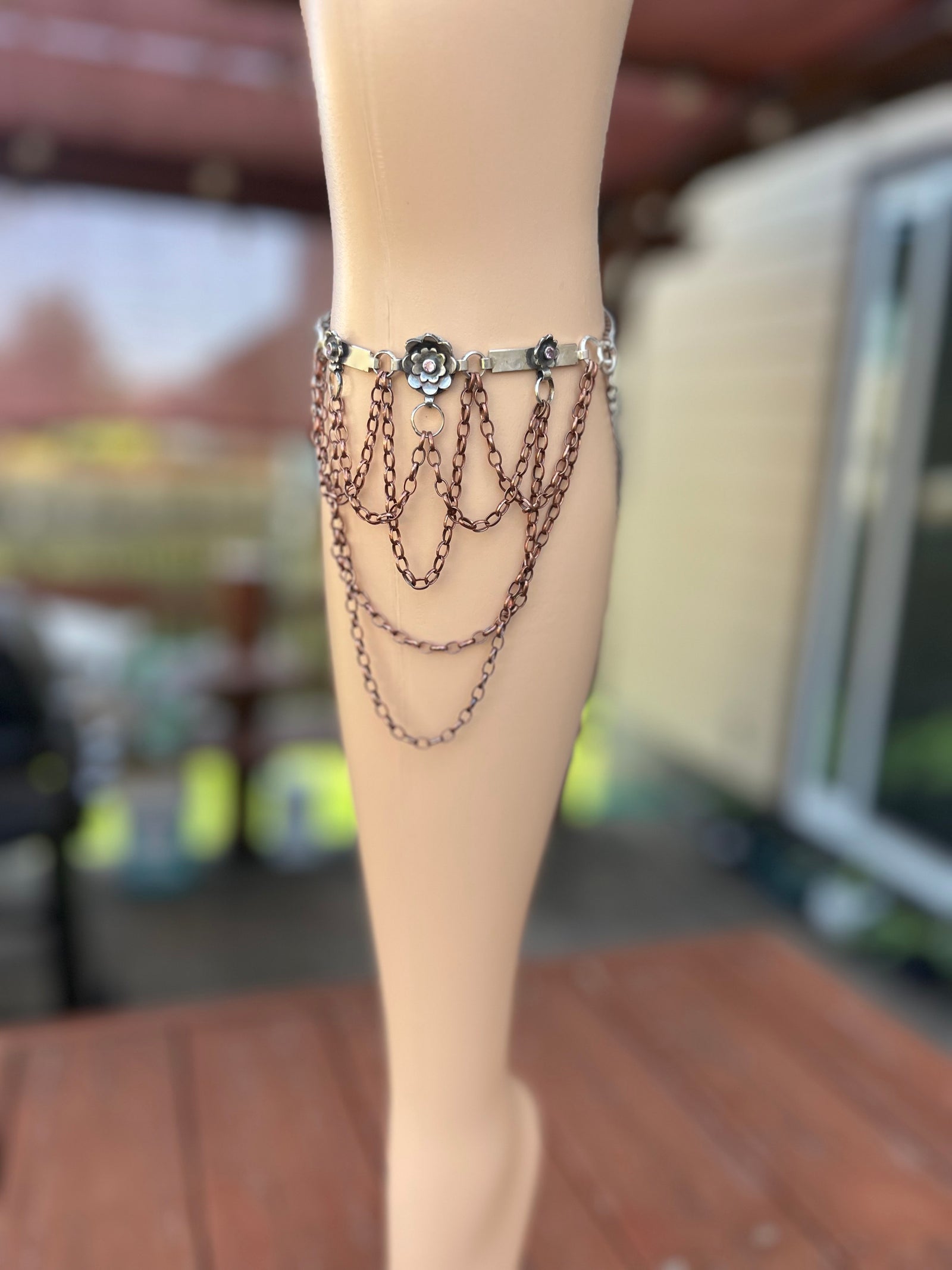 Pink Tourmaline Calflett by Courtney Marie Jewelry