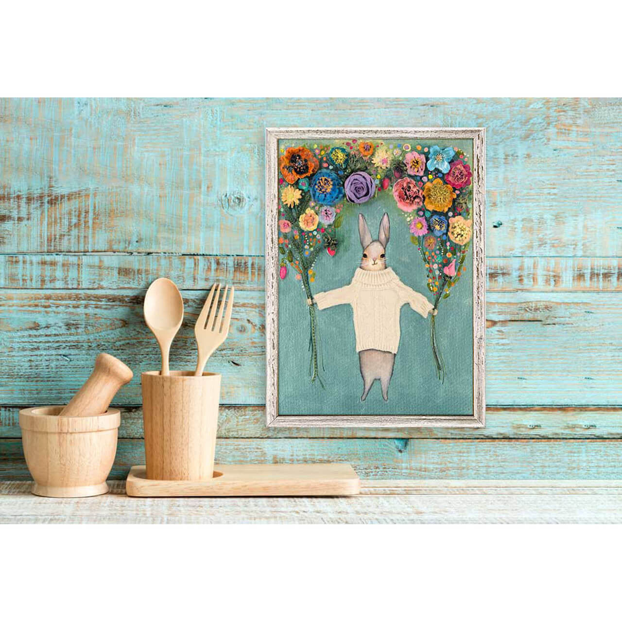 Good things come in small packages! And in this case it's mini framed canvas art. Get creative by bringing a series of small things together. These mini masterpieces come ready to set on a shelf or hang on a wall.