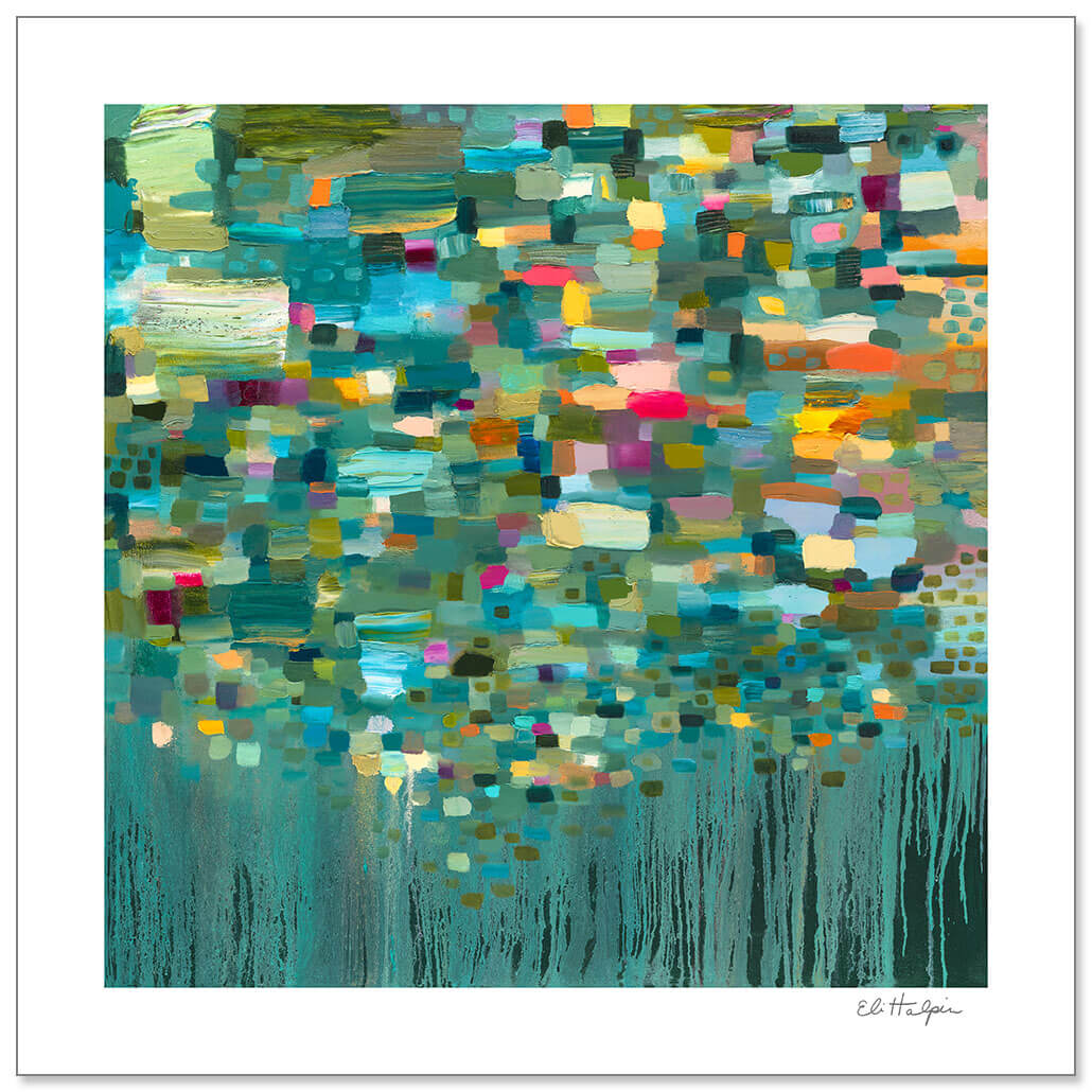 Falling Up Print by Eli Halpin + 12"x12" Paper