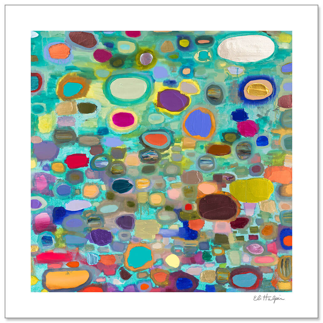 Visioning Print by Eli Halpin + 12"x12" Paper