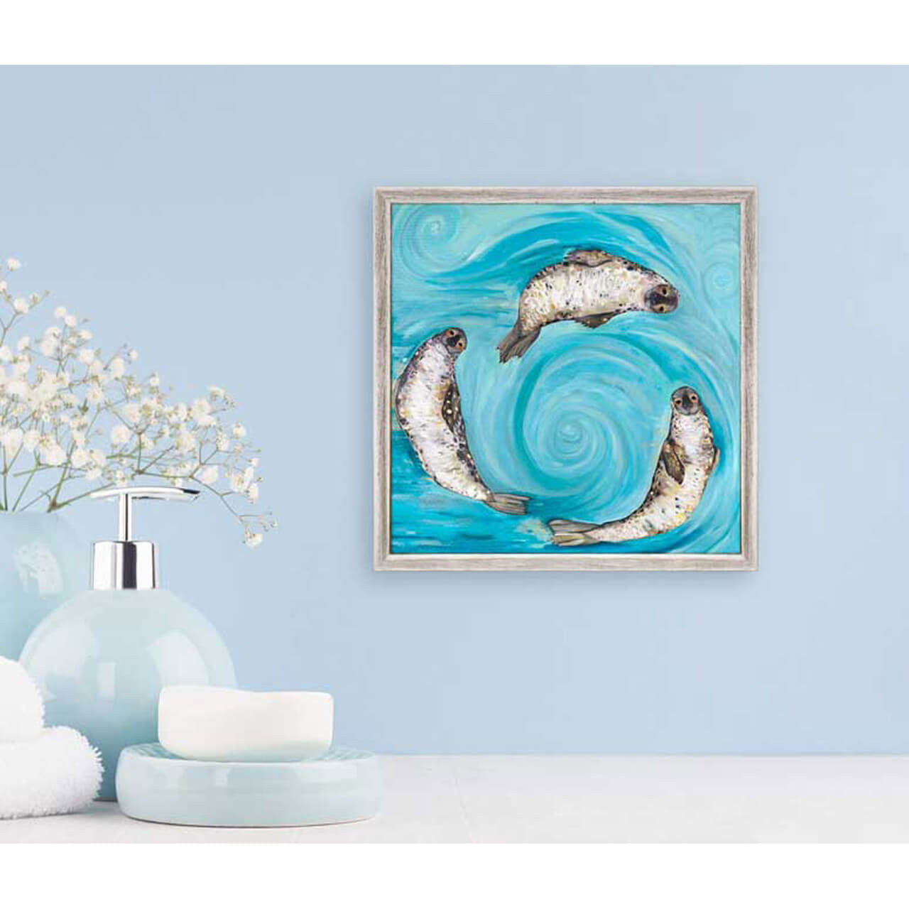 Take dip in the pool with these adorable and playful sea pups!