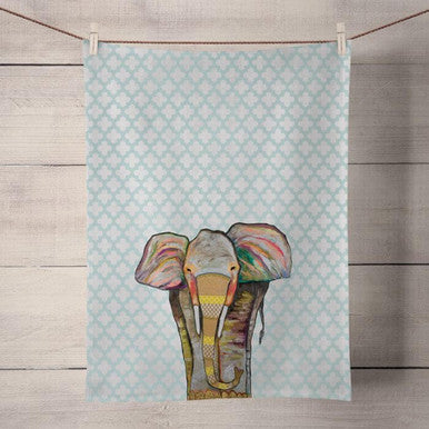 Trendy Trunk Dish Towels by Eli Halpin