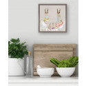 Necklaces Neutral Mini Framed Canvas Print by Eli Halpin