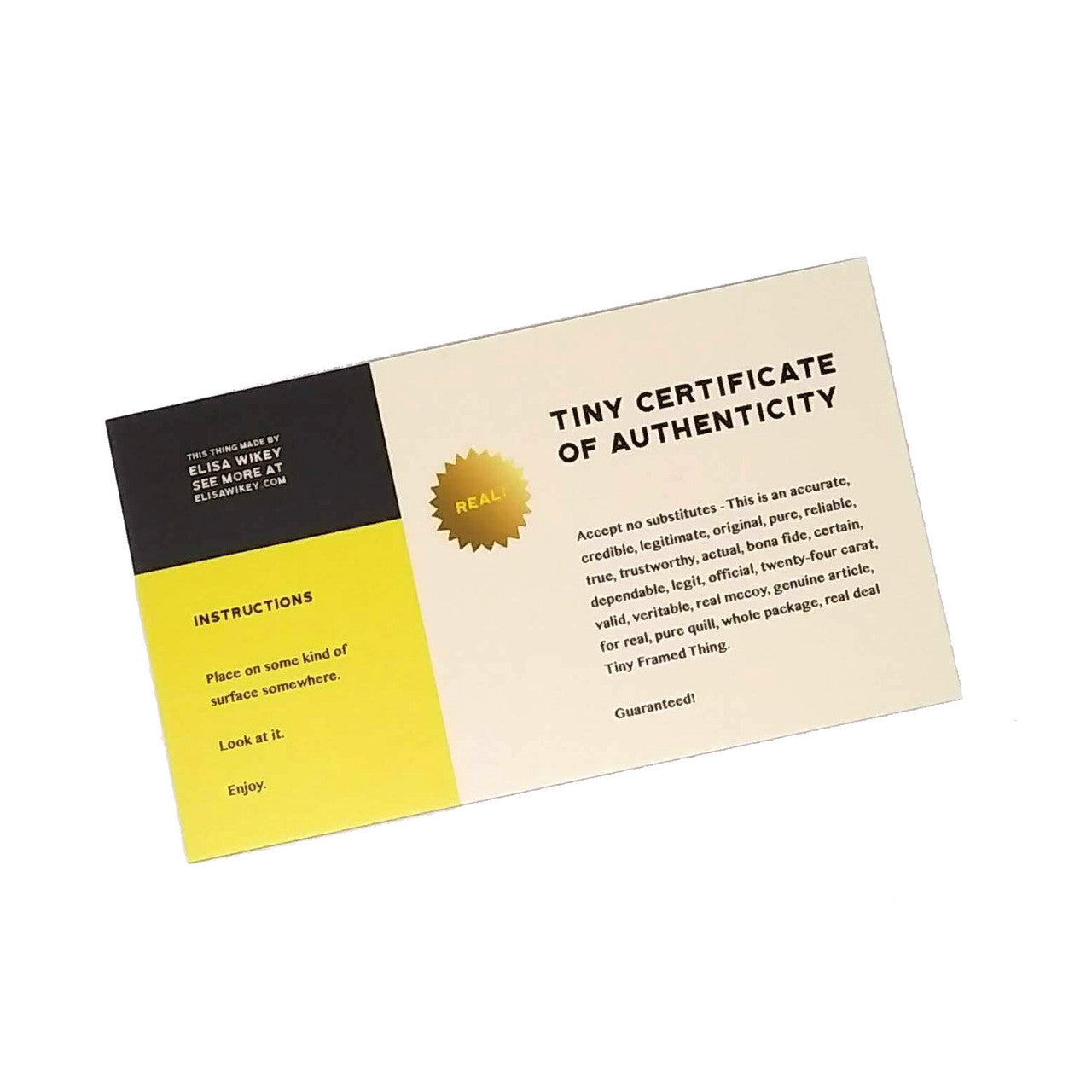 This cuddly critter is ready to come live in your cozy home!