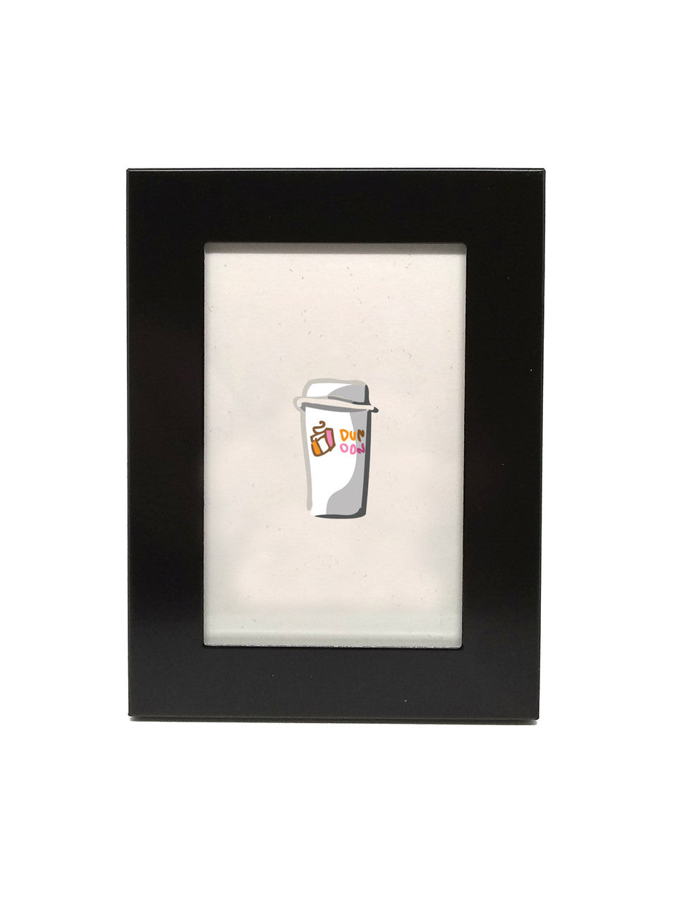 Dunkin Donut Coffee Mini Print by Elisa Wikey