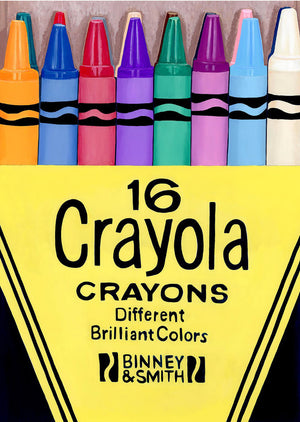 Crayola Crayons Print by Emily Mercedes
14”h x 11”w Print on watercolor paper & signed - unframed