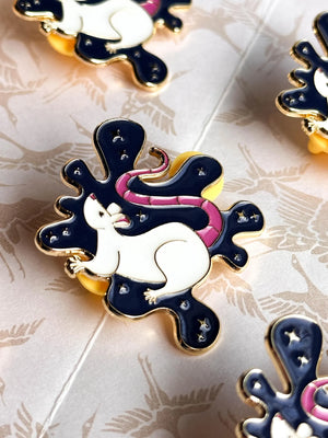 Year of the Rat Pin by Emily Tolipova of Where’d The Wild Thing Go