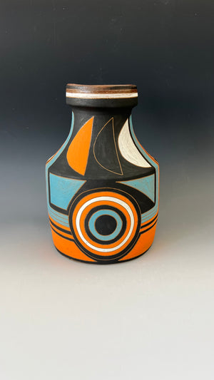 Geometric Designs Vase by Ephemeral Pottery