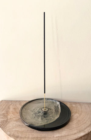 Midnight Incense Holder by Fig Tree Pots
