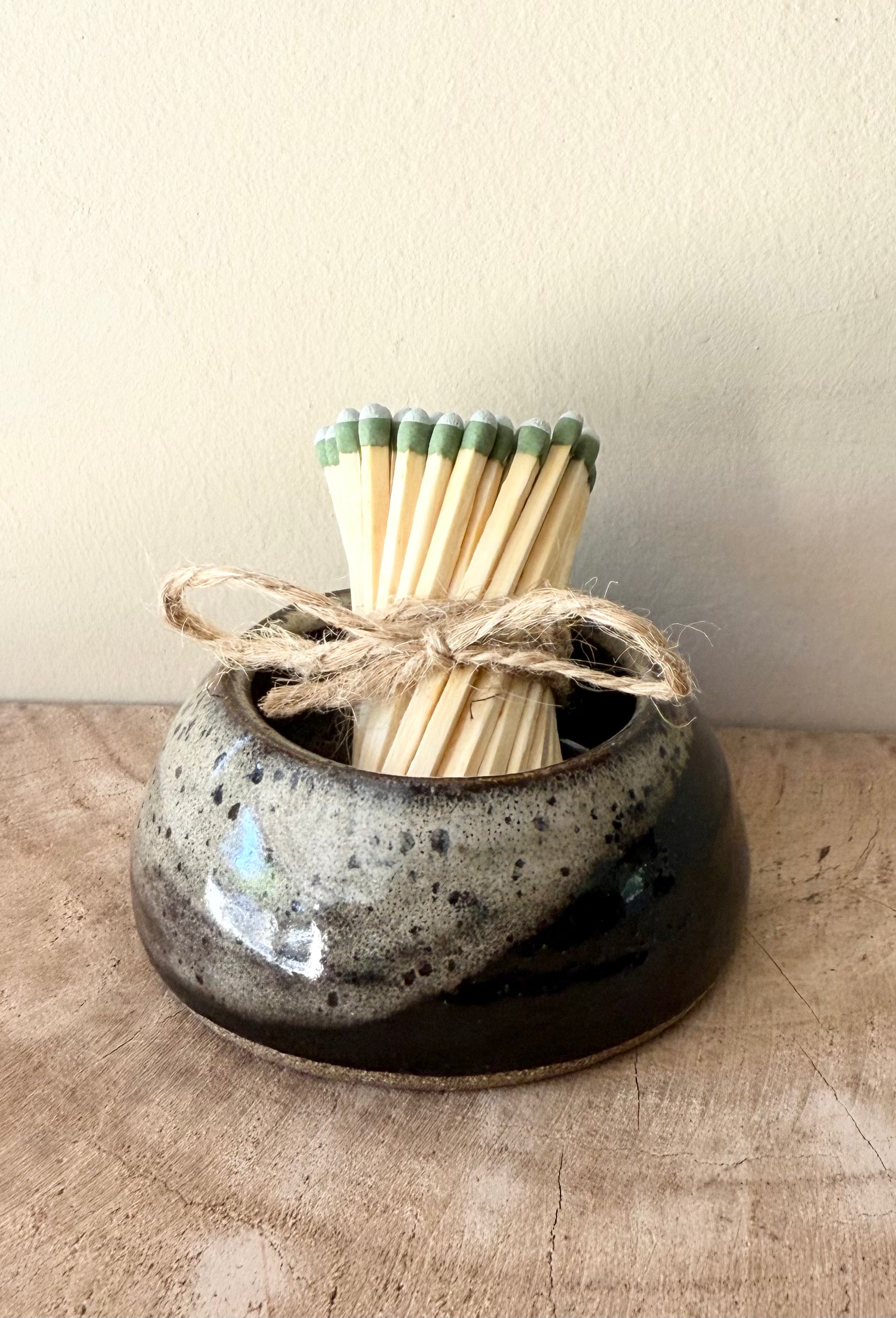 Midnight Match Striker by Fig Tree Pots