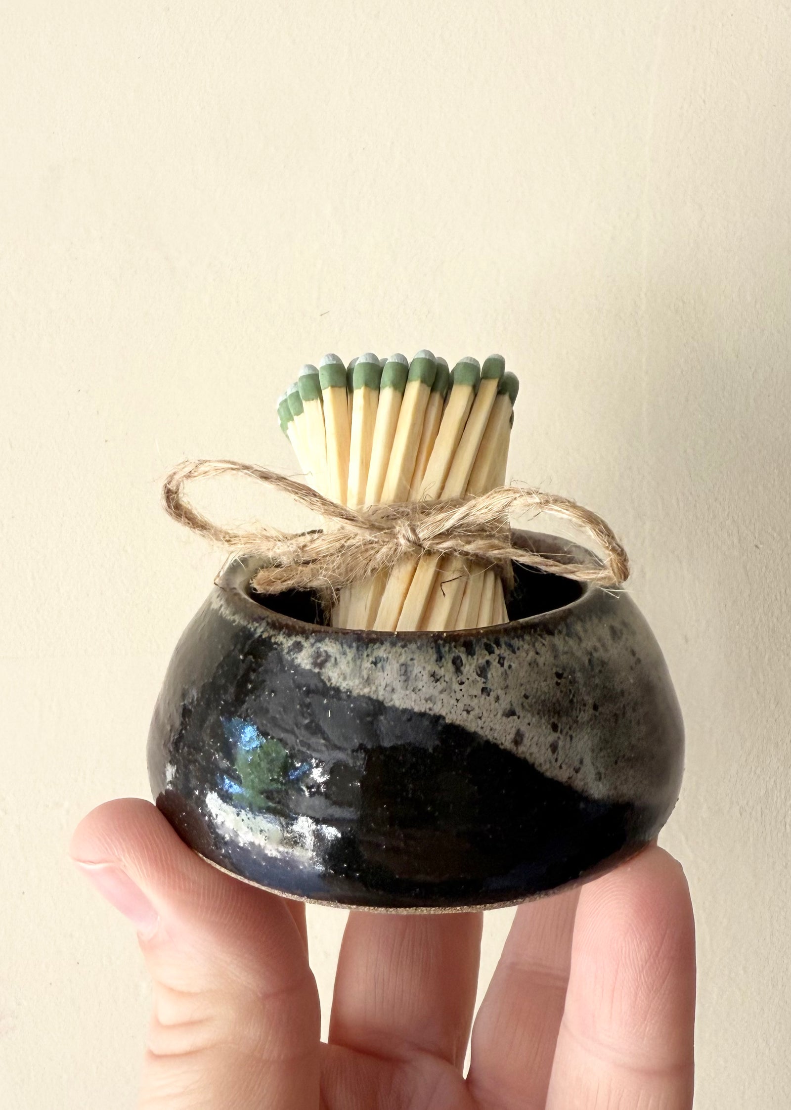 Midnight Match Striker by Fig Tree Pots