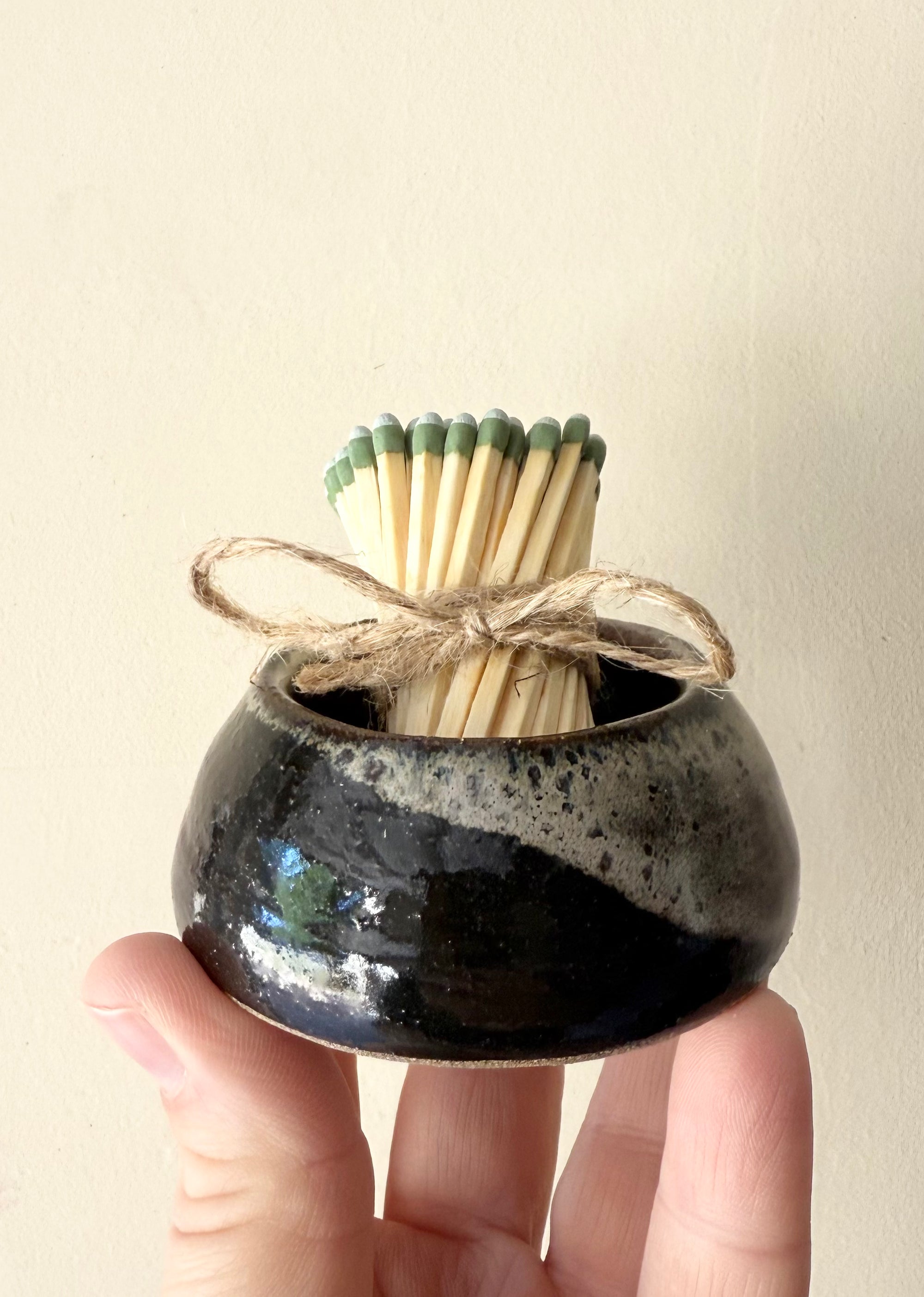 Midnight Match Striker by Fig Tree Pots