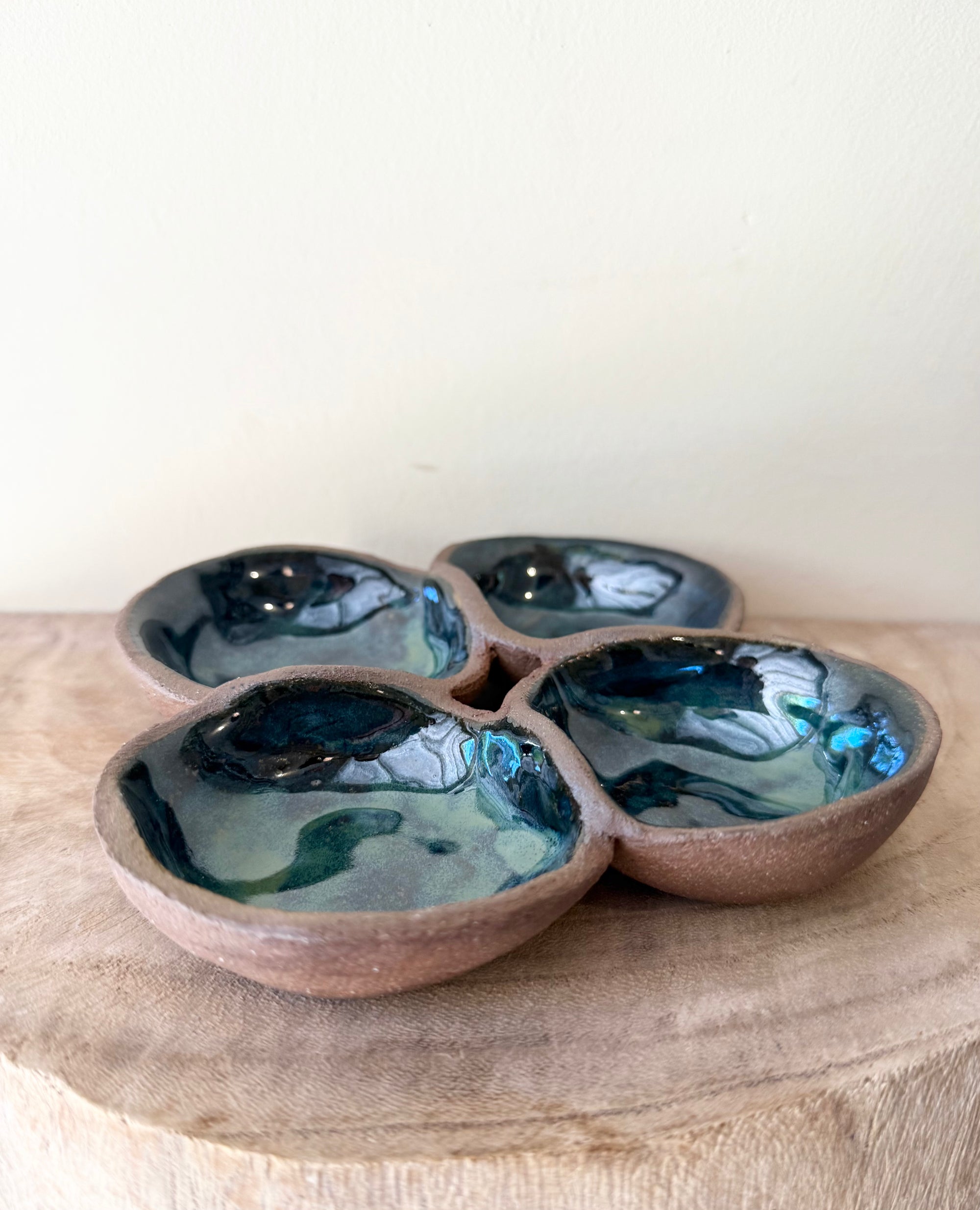 Northern Lights 4 Bubble Tray by Fig Tree Pots