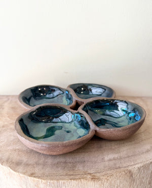 Northern Lights 4 Bubble Tray by Fig Tree Pots