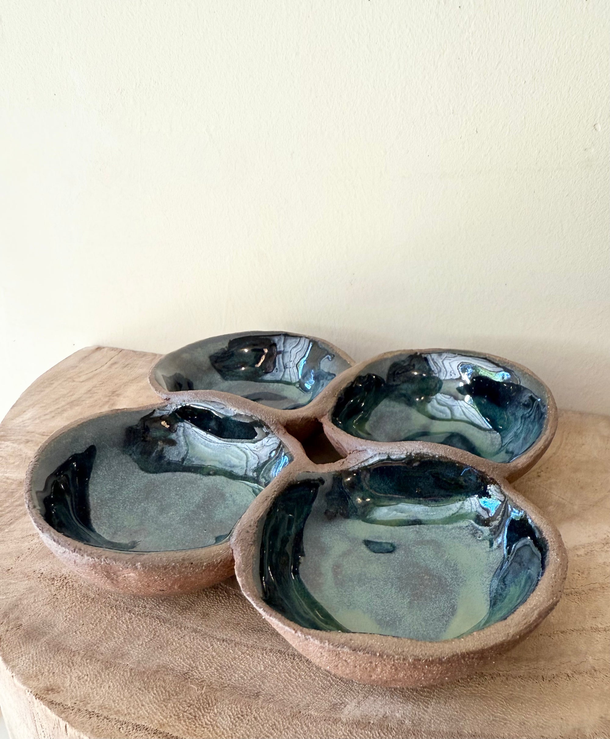 Northern Lights 4 Bubble Tray by Fig Tree Pots