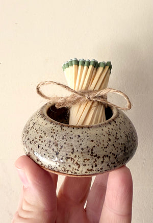 Oak Match Striker by Fig Tree Pots