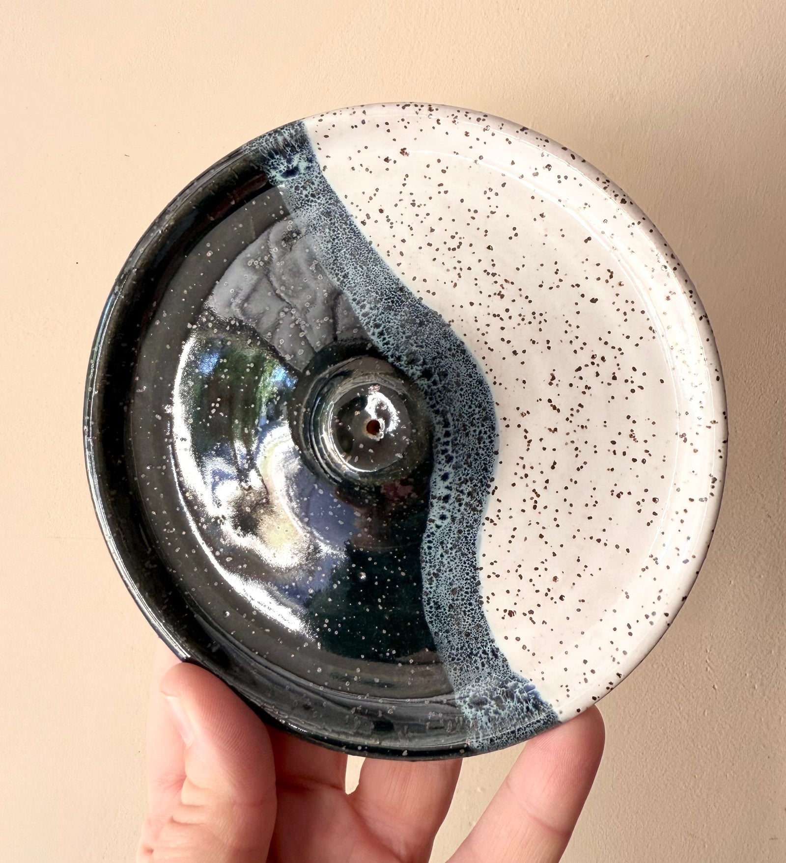 Wave Incense Holder by Fig Tree Pots