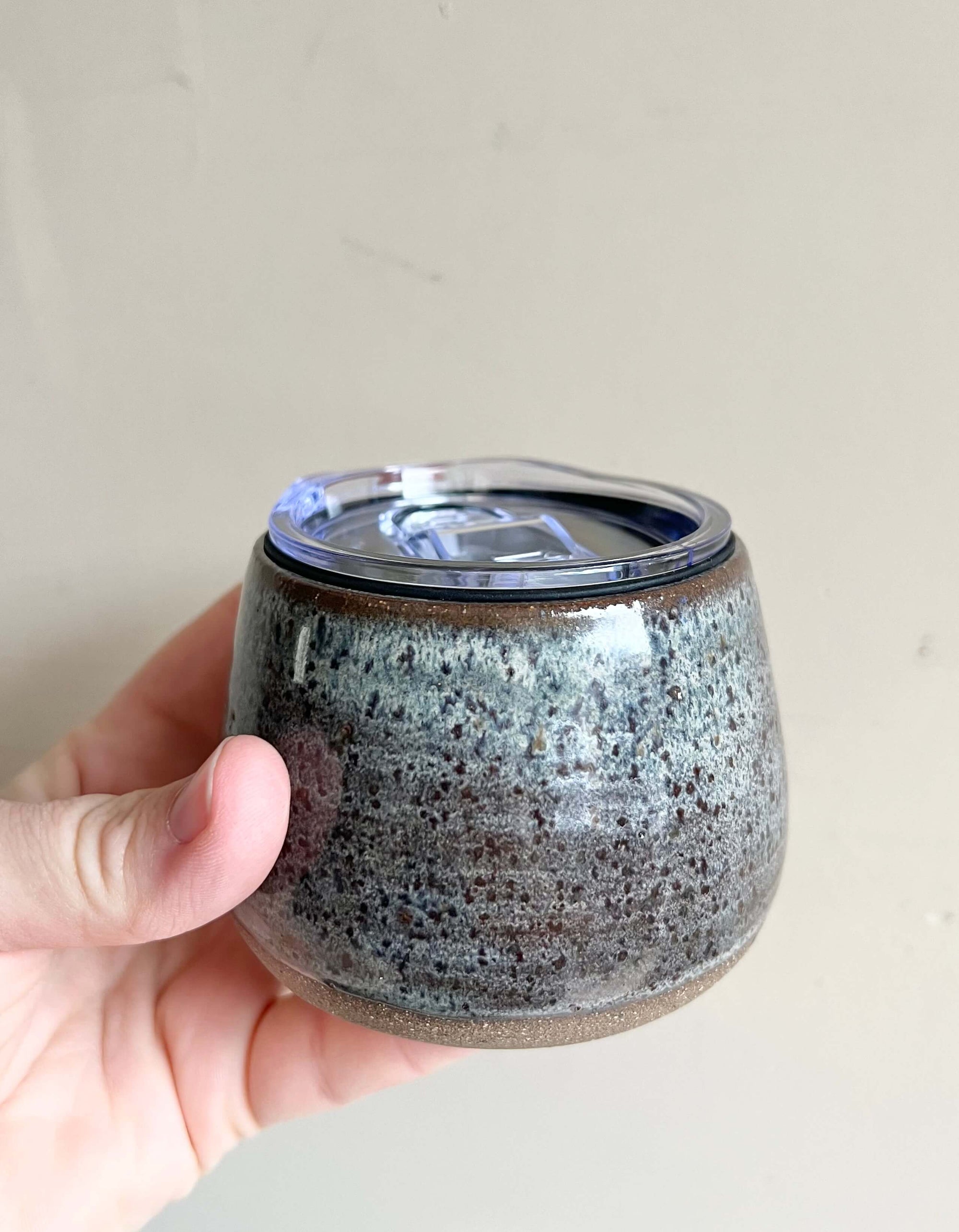 Blue Haze Travel Cup by Fig Tree Pots