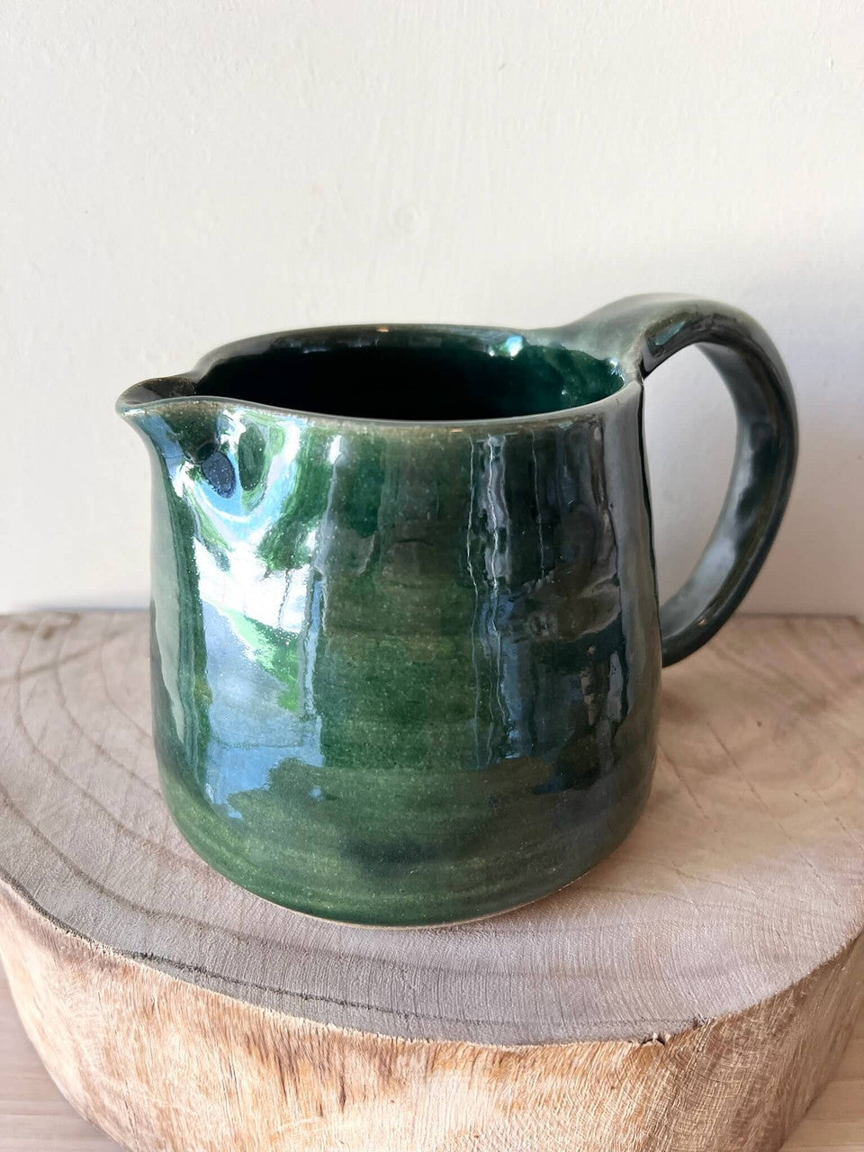 Green Pitcher by Fig Tree Pots