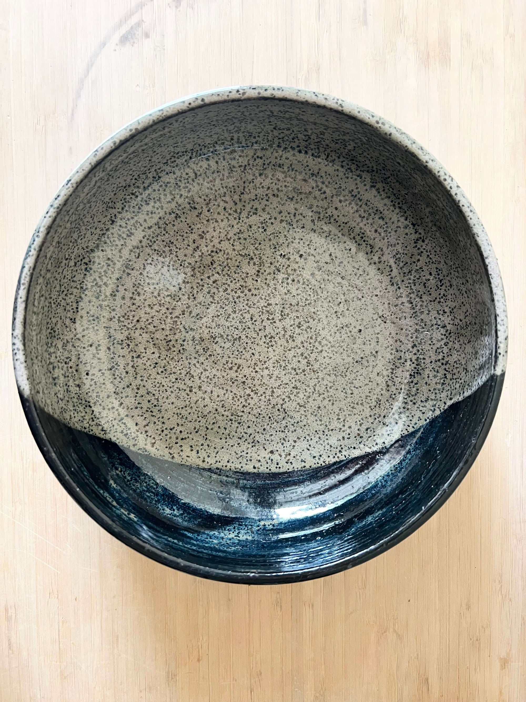 Midnight Speckled Bowl by Fig Tree Pots