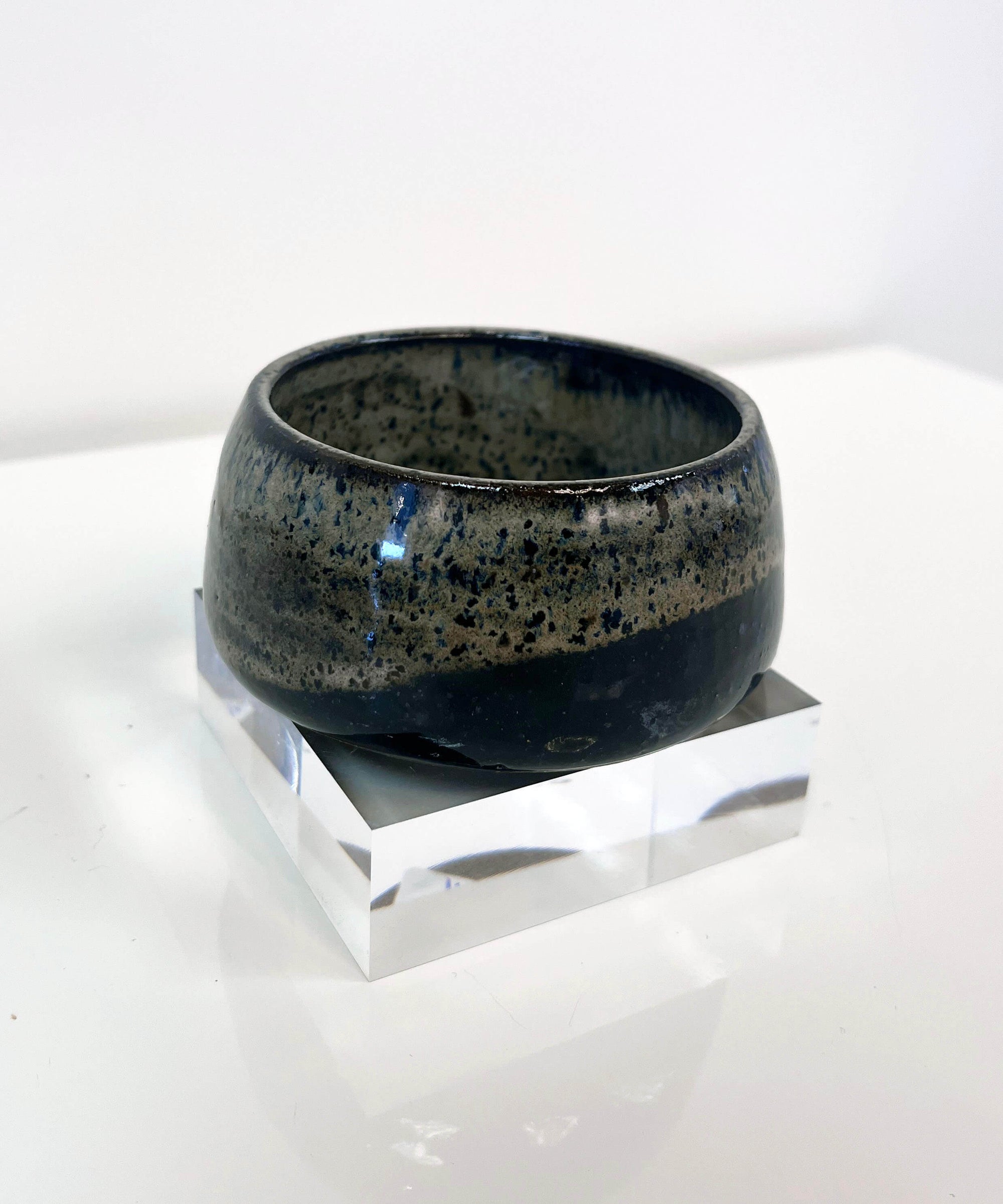 Midnight Speckled Small Dish by Fig Tree Pots