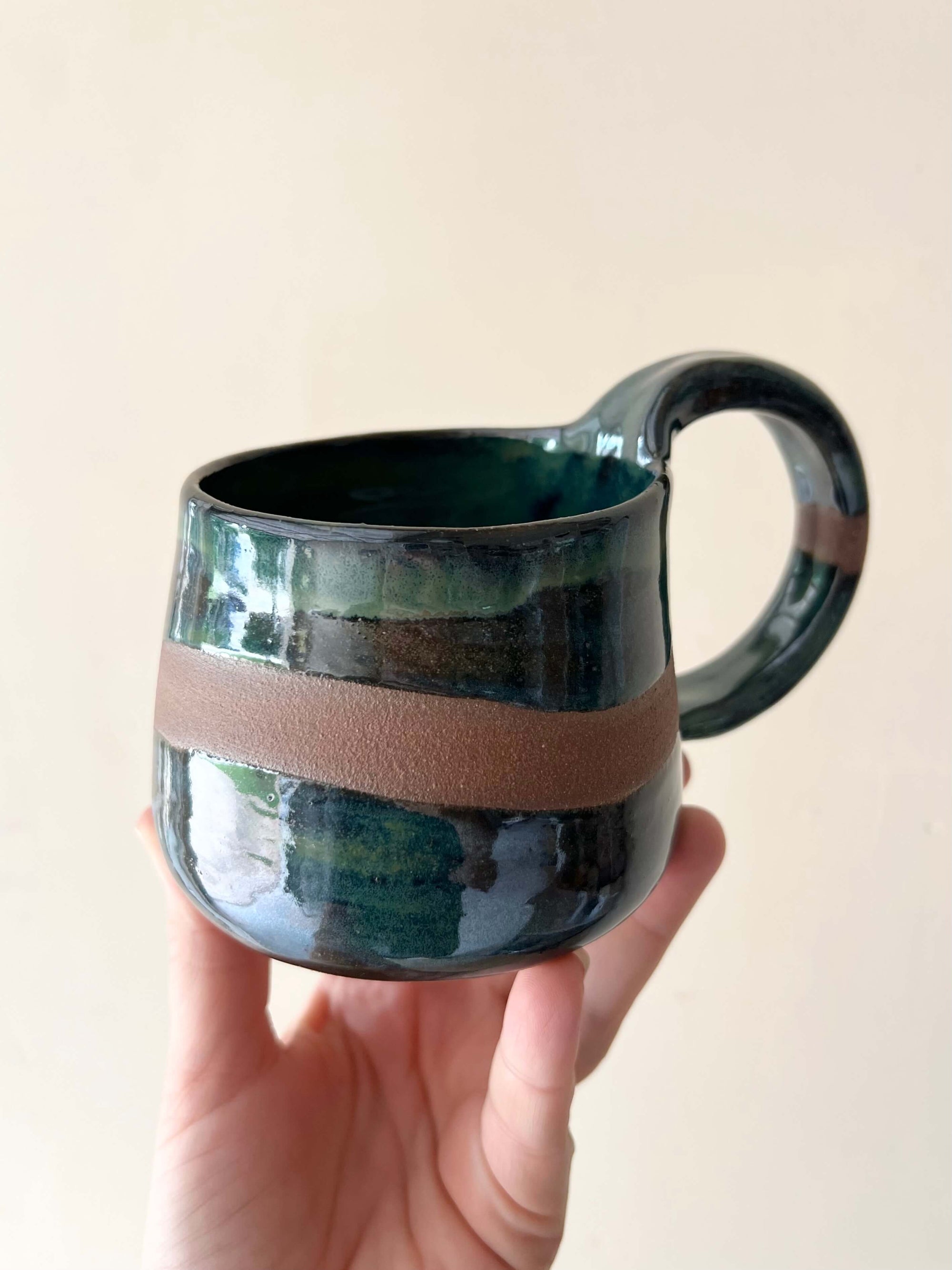 Northern Lights Mug by Fig Tree Pots