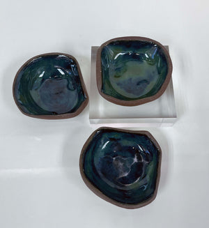 Northern Lights Single Bubble Dish by Fig Tree Pots