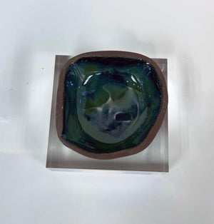 Northern Lights Single Bubble Dish by Fig Tree Pots