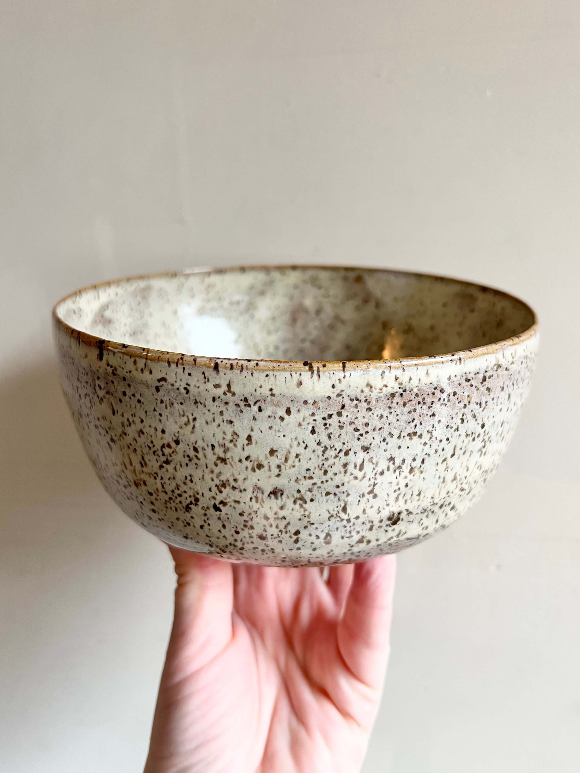 Small Oak Serving Bowl by Fig Tree Pots