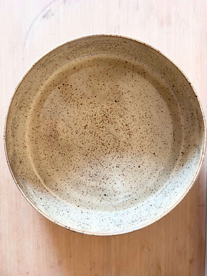 Oak Large Serving Bowl by Fig Tree Pots