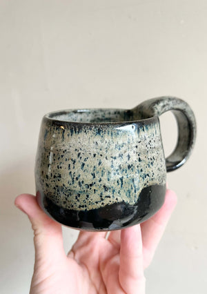 Small Midnight Speckled Mug by Fig Tree Pots