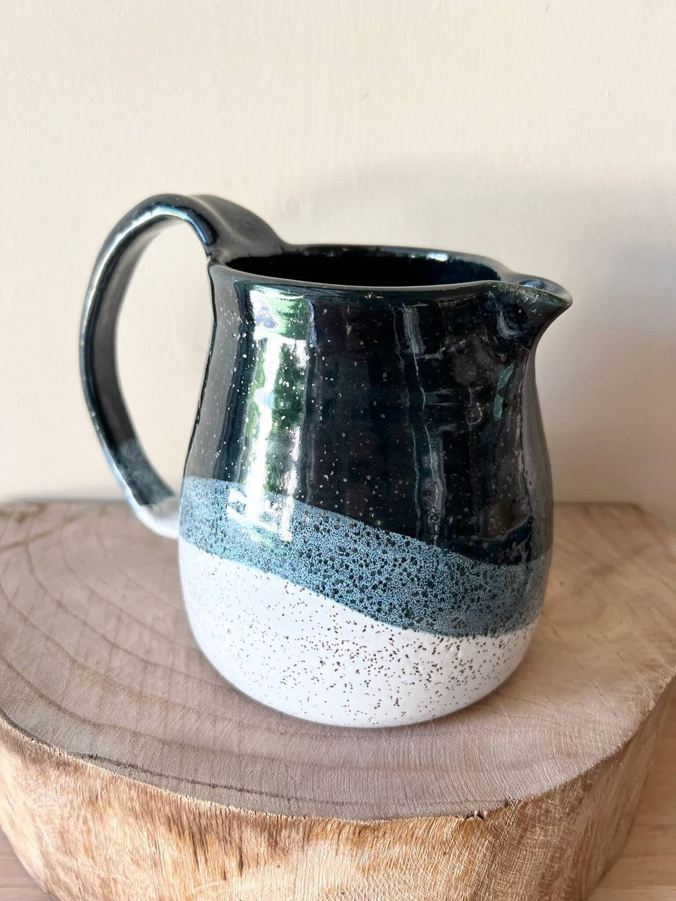 Wave Pitcher by Fig Tree Pots