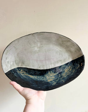 Midnight Platter by Fig Tree Pots