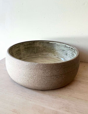 Large Bare Oak Serving Bowl by Fig Tree Pots