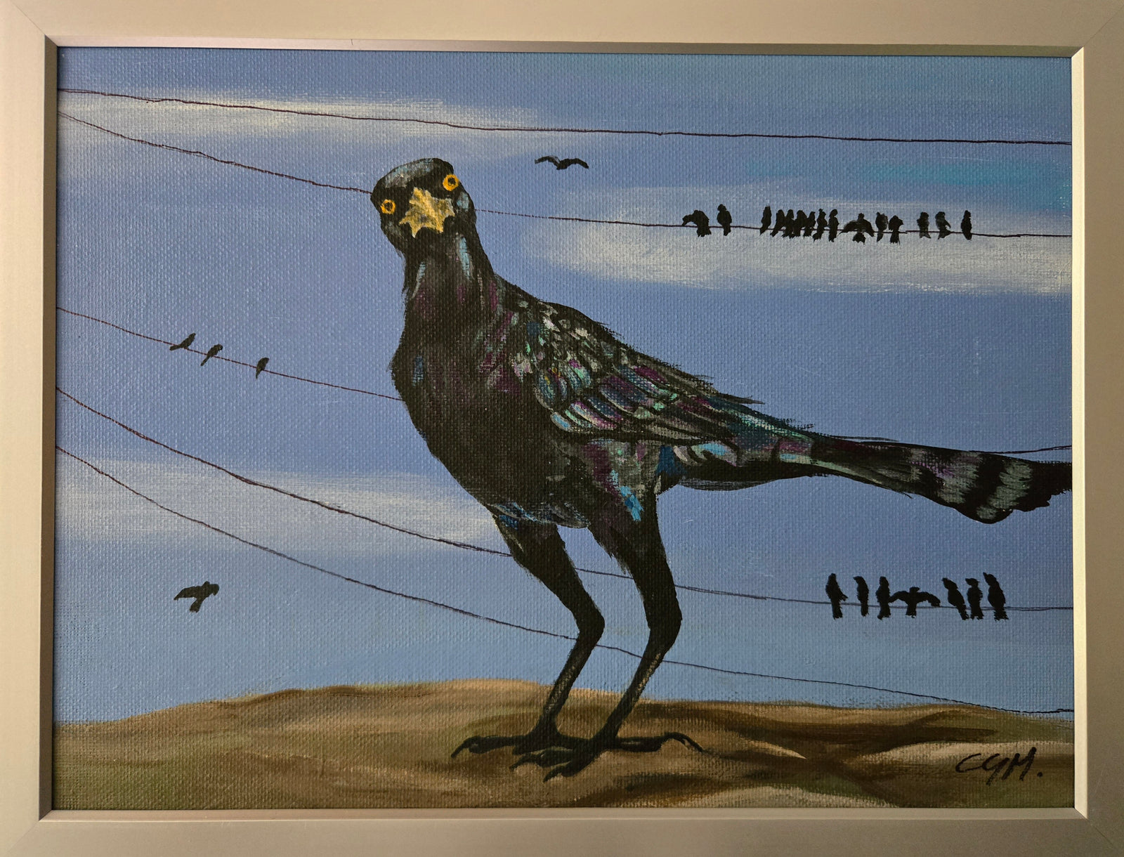 Grackle by Christina Green-Martinez