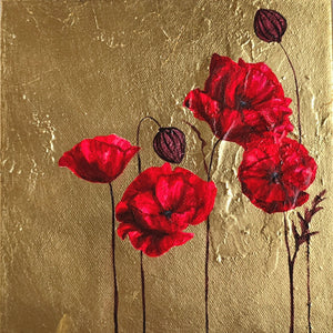 Handful of Poppies IV by Lauren Hua